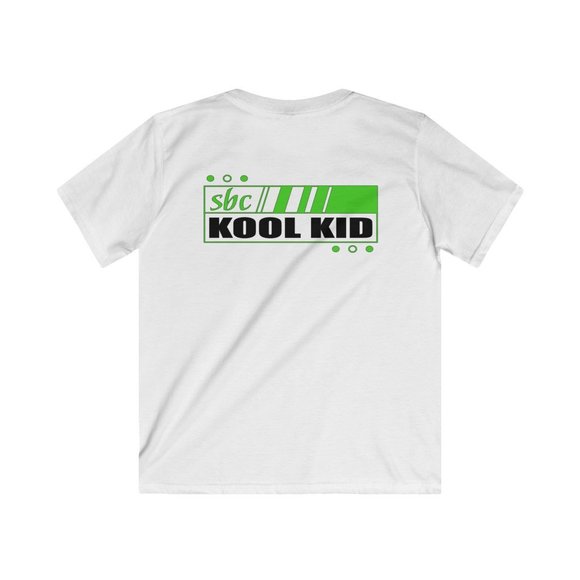 SBC Kool Kid Short Sleeve White Tee - Picture 2 of 14